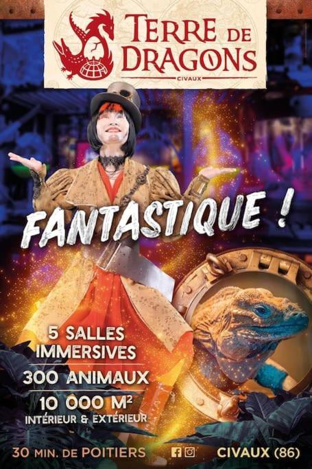 שאסנוי-דו-פוואטו Maisons Martigny A - Proche Futuroscope Et Aquascope מראה חיצוני תמונה